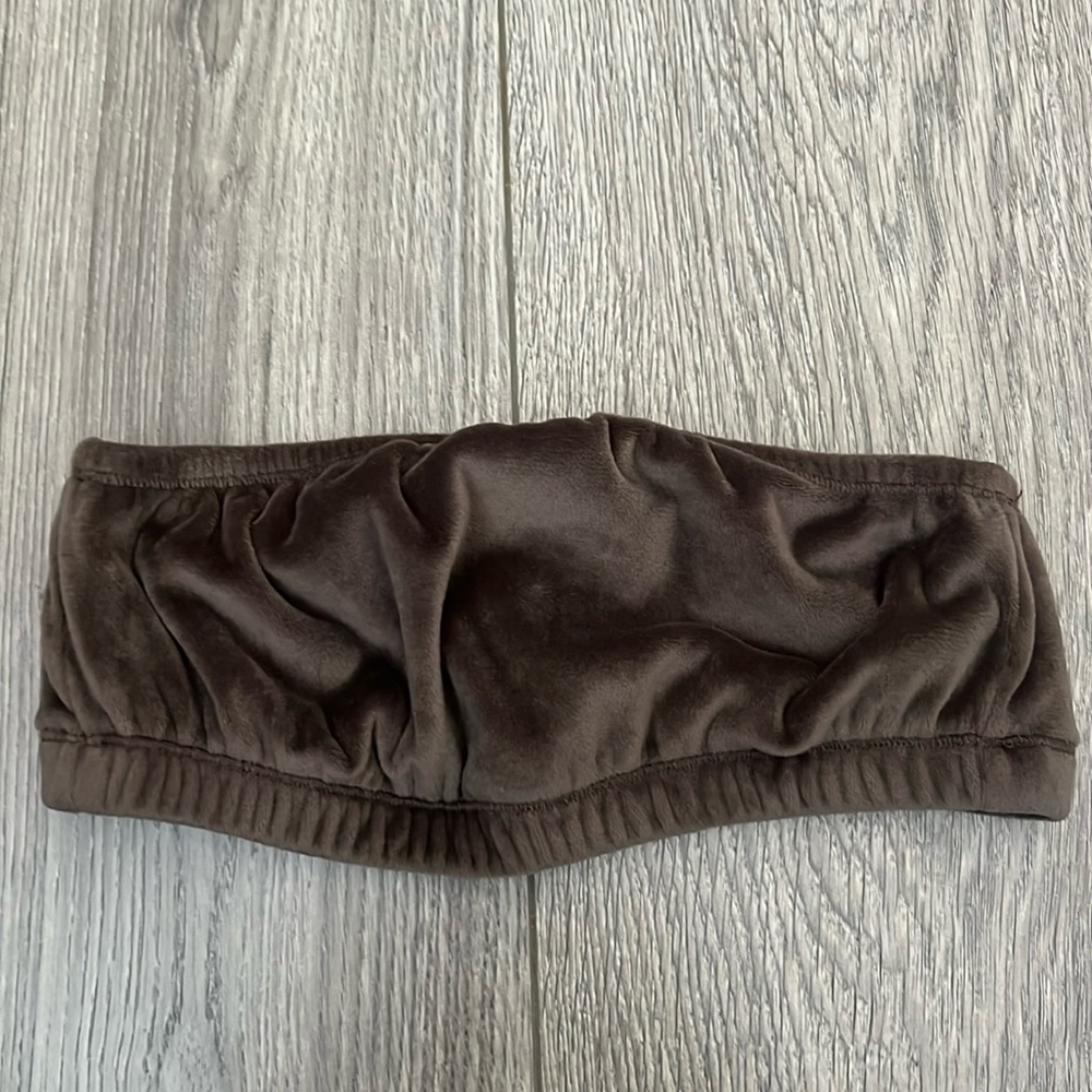 New never worn Skims velour bandeau size xs Amethyst